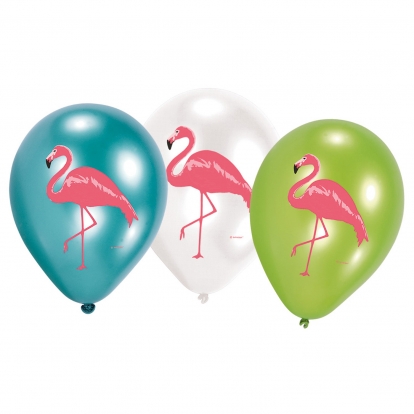Baloni "Flamingo" (6 gab/ 28 cm)